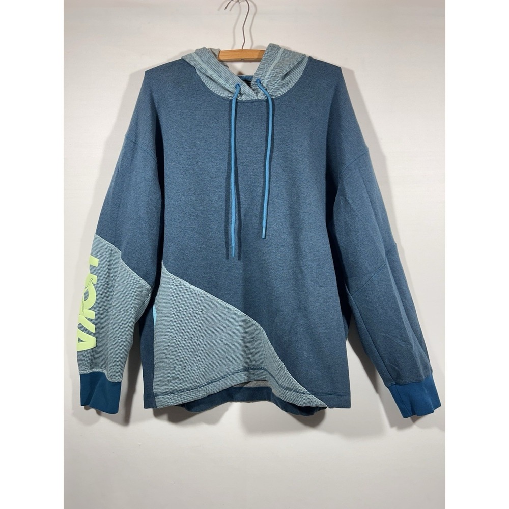 Hoka One One All Day Hoodie Womens LXL Logo Pullover‎ Running Athleisure